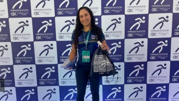 Treinadora da AABB – Patos-PB, participou do Fórum Nacional de Formação Esportiva 2025