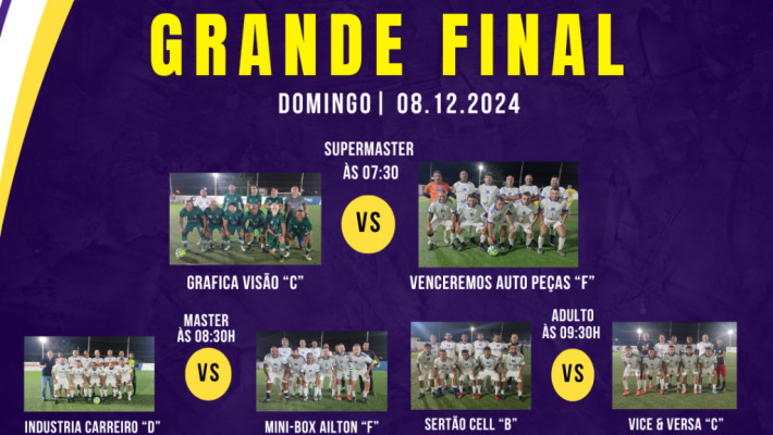 CHEGAMOS A GRANDE FINAL DA 1° TAÇA LUCIANO BONAPARTE DE FUTEBOL! (CAMPEONATO DOS ASSOCIADOS!)