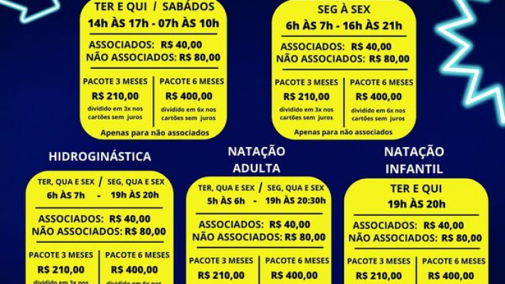 ESTAMOS COM NOVOS VALORES PARA O ANO DE 2023