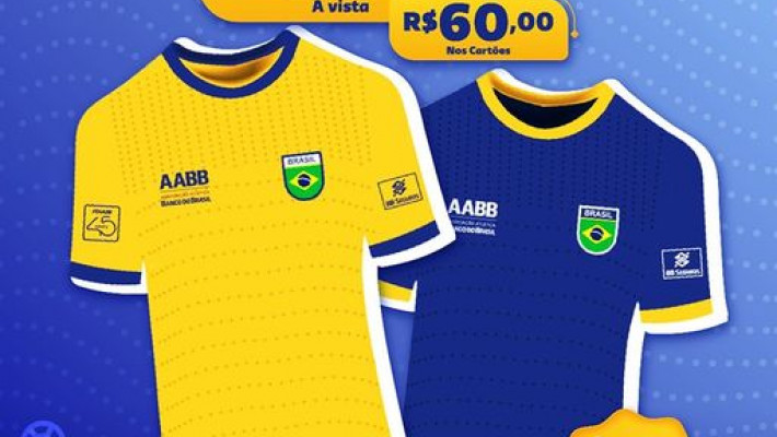 Trazemos para você, nosso modelo da camisa da copa do mundo! Para que acompanhe todos os jogos em gr