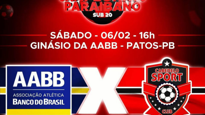 SEGUNDA PARTIDA CAMPEONATO PARAIBANO SUB20!