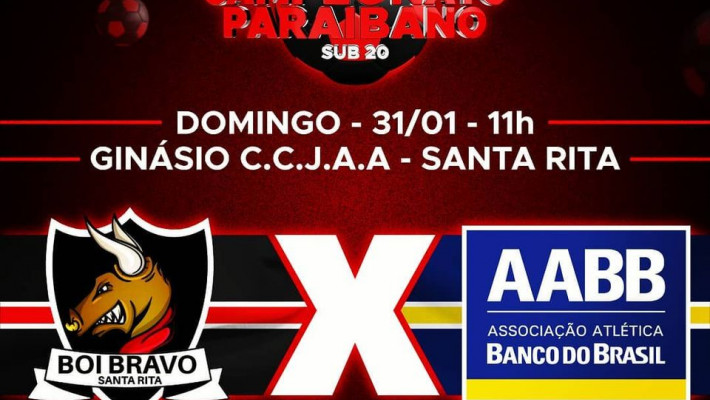 PRIMEIRA PARTIDA DO CAMPEONATO PARAIBANO SUB20!