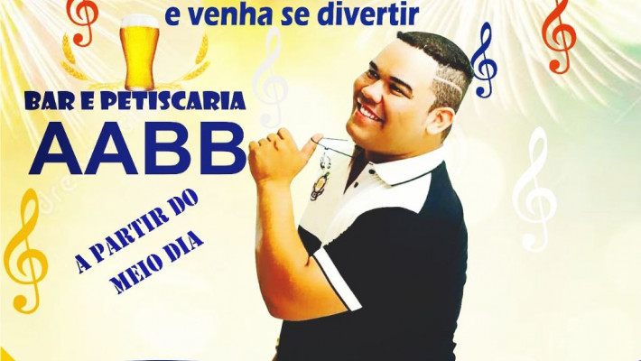 DOMINGO E NA AABB PATOS COM DAVID MACKLEAN!