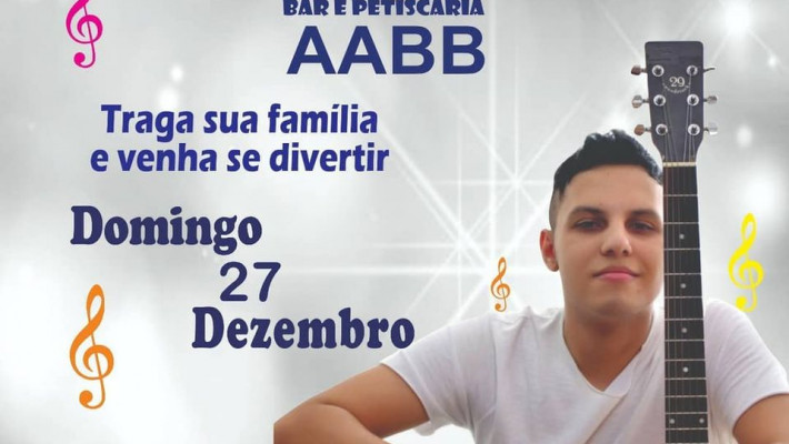 DOMINGO E NA AABB PATOS COM PHELIP MEIRA, LAR DA FAMÍLIA PATOENSE.